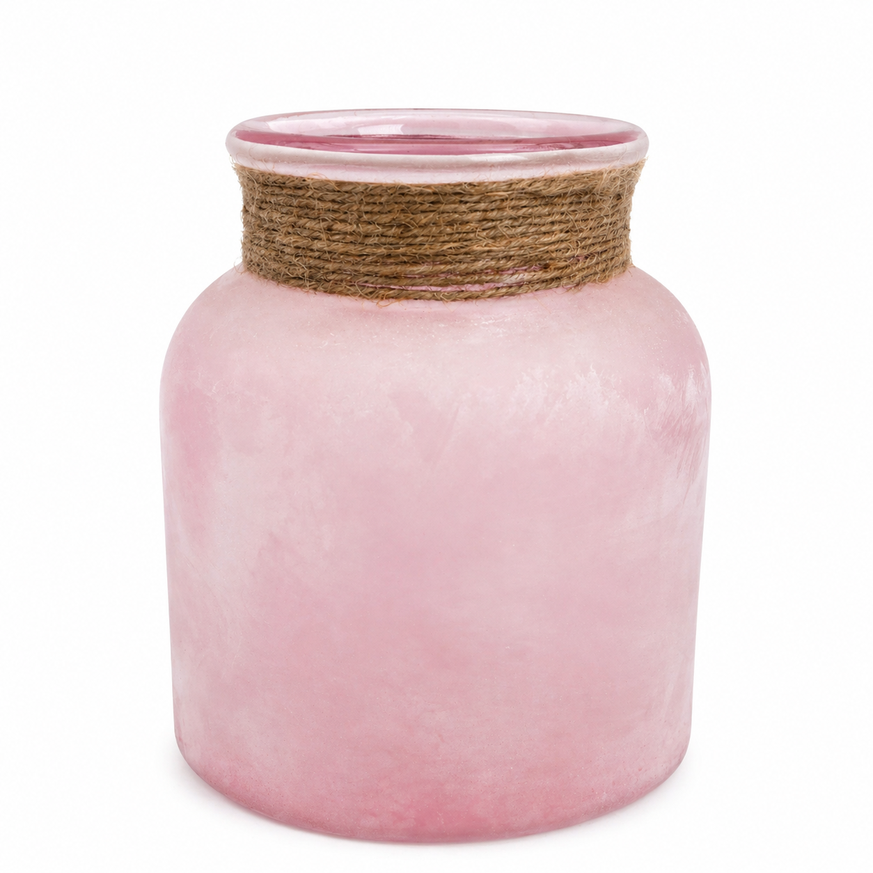 SENSE Glazen Windlicht pink Ammu