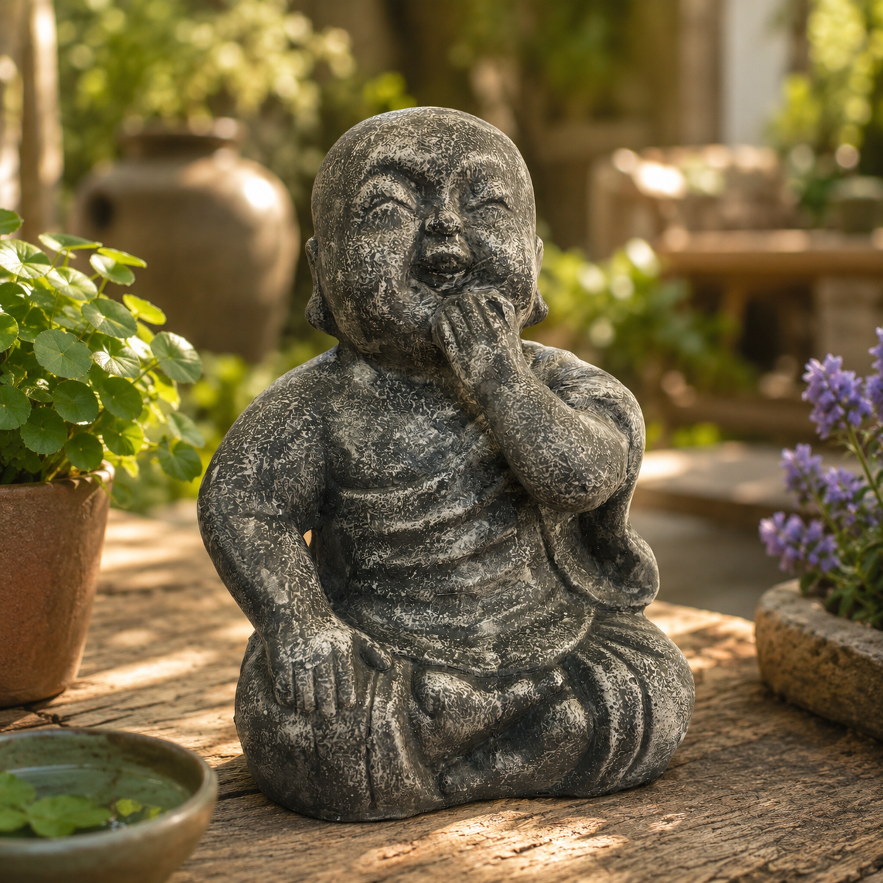 SENSE Zen Monk – Grey Wash Lge