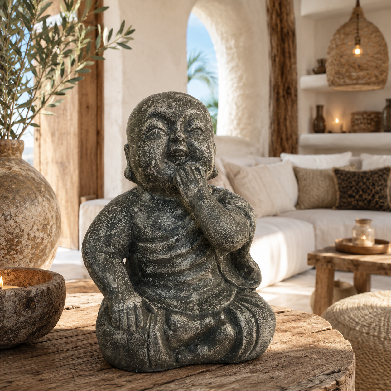 SENSE Zen Monk – Grey Wash Lge