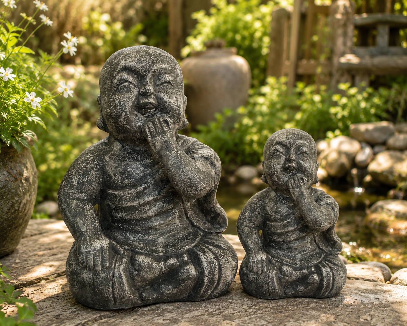 SENSE Zen Monk – Grey Wash Lge
