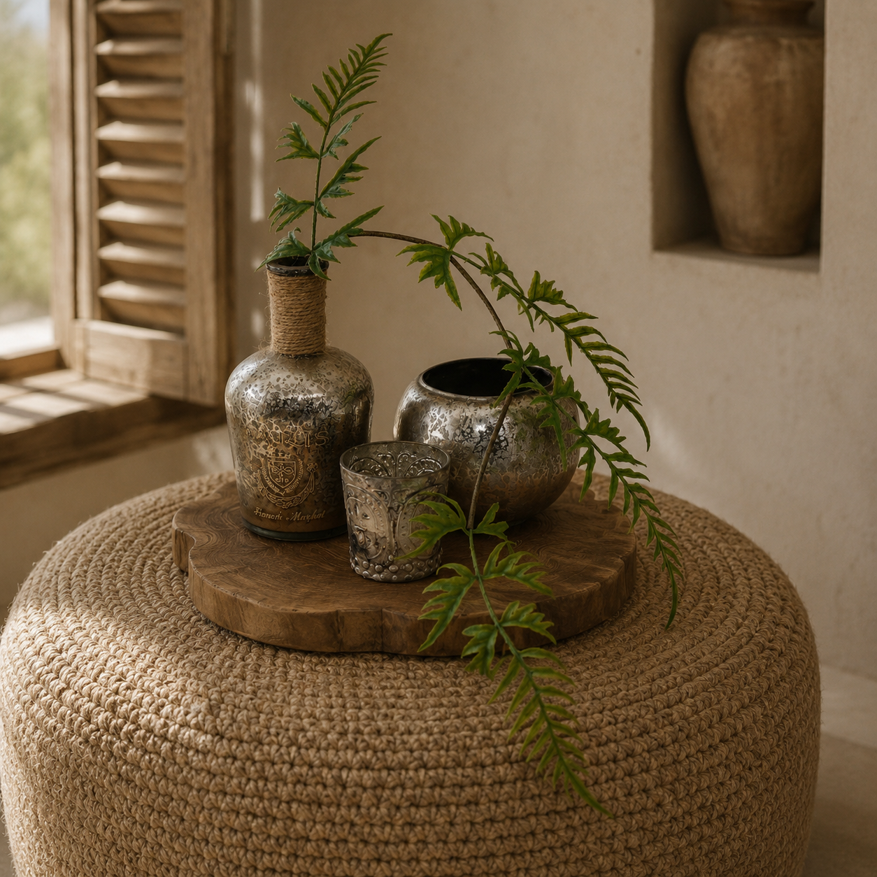 SENSE Massief Teakhouten Plateau – Natural