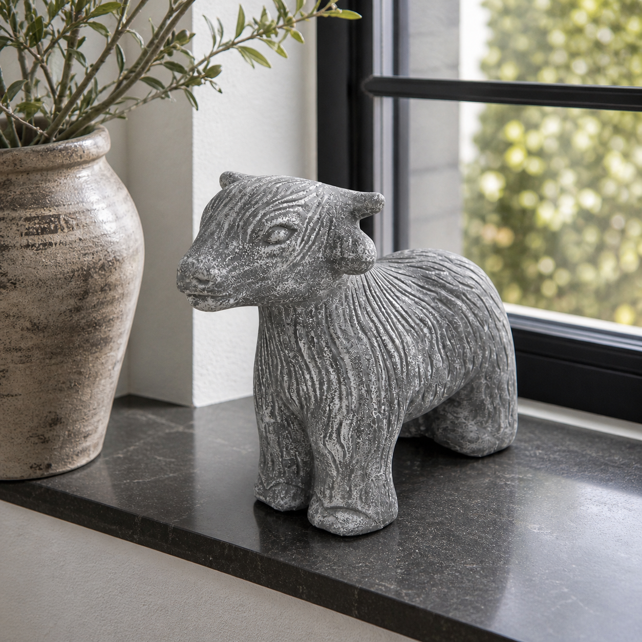Sense Beeld Berta – Stoer & Sober Grijs (S)