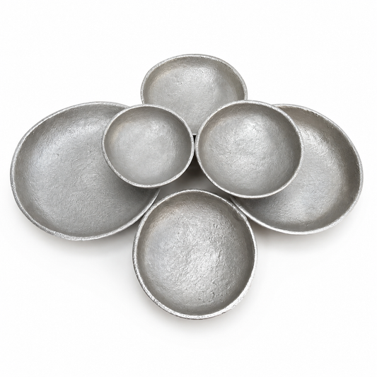 SENSE Decoratieve Schalen Set – Nickel