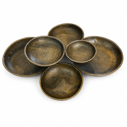 SENSE Scaladish Decoratieve Schalen – Vintage Gold