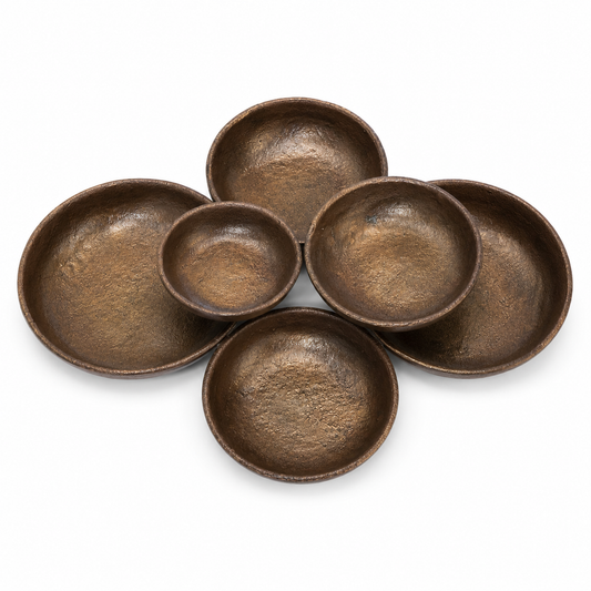 SENSE Scaladish Decoratieve Schalen - Vintage Koper