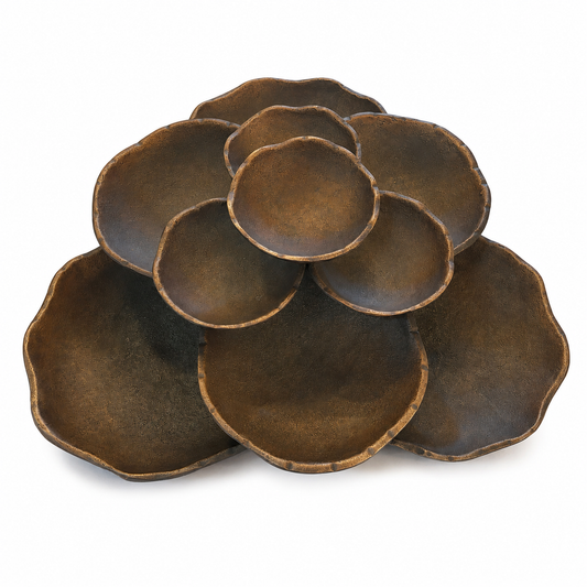 SENSE Decoratieve Bloemschaal Vintage Koper