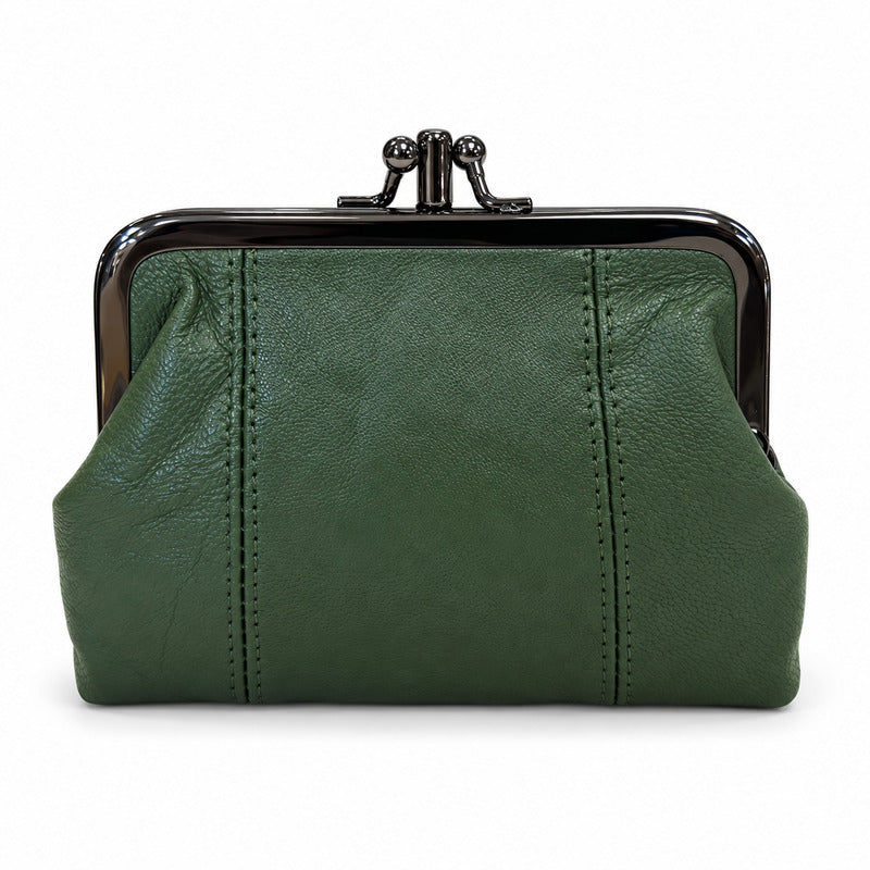 SENSE Knipspromonoi Lammleder – 13 × 10 cm – Doppelte Knipsverschluss