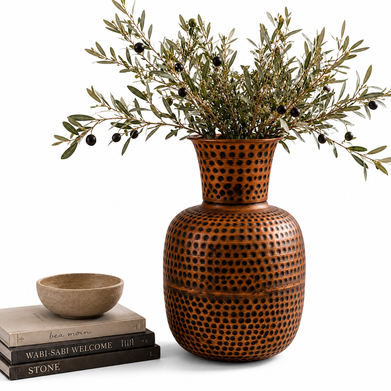 SENSE Vase Ibiza Cuivre vintage Petit